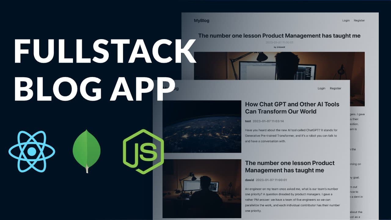 Full Stack Blog Application